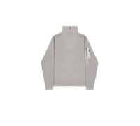 Alpha Industries Knitted Troyer Größe 2XL Silber