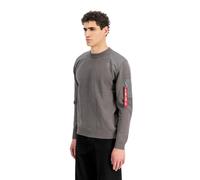Alpha Industries - Knitted Utility Pullover - Vintage Grey M