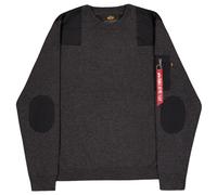 Alpha Industries Knitted Utility Sweater Größe S Schwarz