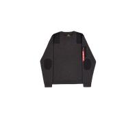 Alpha Industries Knitted Utility Sweater Größe S Schwarz