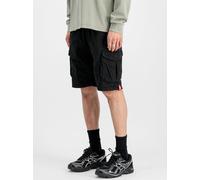 Alpha - Industries Cotton Twill Jogger Shorts - Black XXL
