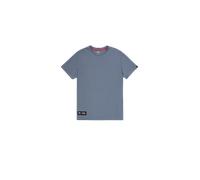 Alpha Industries Label Backprint T-Shirt Größe M Blau