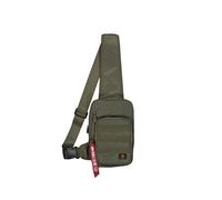 Alpha Industries Label Sling Bag dark olive