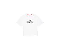 Herren T-Shirt - Logo Edge - White,S,Weiß