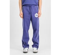 Regular Fit Sweatpants mit Label-Print L men Lila