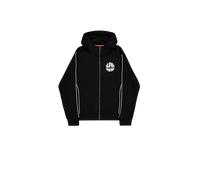 Herren Sweatjacke - Logo Zip BP - Black,L,Schwarz