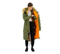 Alpha Industries Long Fishtail Jacket Grün S Frau (Herstellerartikelnummer: 198013-01-S)