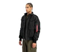 Alpha Industries M-65 Hybrid Sherpa Field Jacket Größe XL Schwarz
