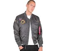 Alpha Industries MA-1 Air Force Bomberjacke für Herren Greyblack