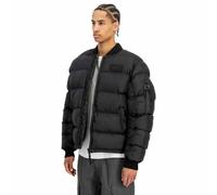 Alpha Industries MA-1 Puffer Back Embroidery Logo Bomberjacke Größe XL Schwarz