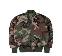 Alpha Industries MA-1 Base Flight Jacket Camouflage in Größe L