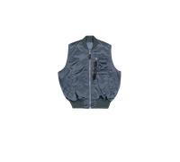 Alpha Industries MA-1 Base UV Vest Bomberjacke Größe XL Blau