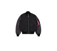 Alpha Industries Bomberjacke MA-1 Camo mit Rückenstickerei Schwarz M
