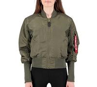 Alpha Industries MA-1 Cyber Wmn Bomberjacke für Damen Mud Olive