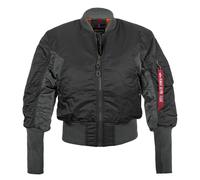 Alpha Industries MA-1 Cyber Wmn Fliegerjacke (Sale) schwarz, Größe XL, Herren, Synthetik