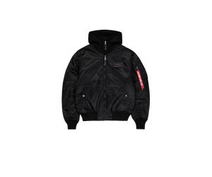 Alpha Industries MA-1 D-Tec Hood Bomberjacke Größe 4XL Schwarz