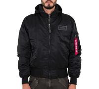 Alpha Industries Ma-1 D-tec Jacke XL Black / Black