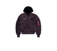 Bomberjacke ALPHA INDUSTRIES "Alpha Industries Men - Bomber Jackets MA-1 D-Tec SE" Gr. M, lila (plum) Herren Jacken (69598004-M) plum
