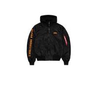 Alpha Industries Ma-1 D-tec Se Jacke S Black / Orange