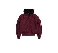 Alpha Industries MA-1 D-Tec Sleeve Embroidery Bomberjacke Größe XS Rot