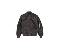 Bomberjacke ALPHA INDUSTRIES "Alpha Industries Men - Bomber Jackets MA-1 FL Vintage" Gr. 3XL, schwarz (black) Herren Jacken (26343351-XXXL) black