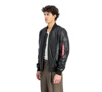 Alpha Industries Ma-1 Lederjacke XL Black