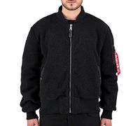 Alpha Industries MA-1 Teddy Bomberjacke für Herren Black