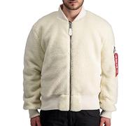 Alpha Industries Ma-1 Teddy Beige Herren S Beige S