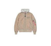 Alpha Industries Blouson mit Logo-Anhänger Modell 'MA-1 TT' in Sand, Größe S
