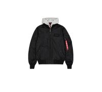 Alpha Industries MA-1 TT Hood Light Bomberjacke Größe 2XL Schwarz
