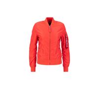 Alpha Industries MA-1 TT leichte Bomberjacke für Damen - Rot XS