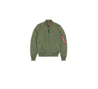 Alpha Industries MA-1 TT Light Bomberjacke Größe L Olivgrün
