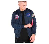Alpha Industries MA-1 TT NASA Reversible II Bomberjacke für Herren Rep.Blue