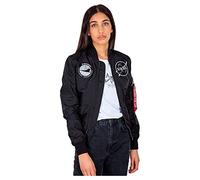 Alpha Industries MA-1 TT NASA Reversible Wmn Bomberjacke für Damen Black