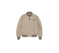 Alpha Industries MA-1 TTC Light Bomberjacke Größe L Beige