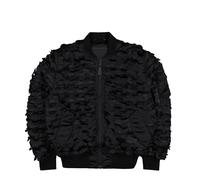 Alpha Industries MA-1 ULCANS Flight Jacket Bomberjacke Größe L Schwarz