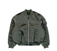 Alpha Industries MA-1 UV Oversized Bomberjacke Größe L Grün