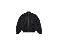 Alpha Industries MA-1 UV Oversized Bomberjacke Größe S Schwarz