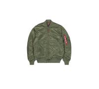 Alpha Industries MA-1 VF 59 Long Bomberjacke Größe M Olivgrün