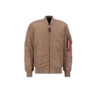 Alpha Industries - MA-1 VF 59 Long Bomberjacke für Männer - Größe XL - Taupe