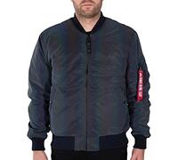Alpha Industries Herren Bomberjacke MA-1 VF 59 Rainbow Reflective rainbow/reflective S
