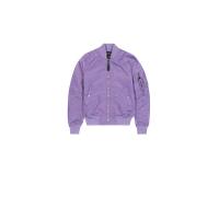 Bomberjacke ALPHA INDUSTRIES "MA-1 VF Light W", Damen, Gr. M, violet storm, Obermaterial: 100% Nylon, Futter: 100% Nylon, Jacken Bomberjacke (71432453-M) violet storm