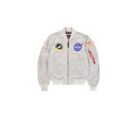 Alpha Industries MA-1 VF NASA Bomberjacke Größe 3XL Grau