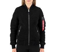 Alpha Industries MA-1 VF Teddy Wmn Bomberjacke für Damen Black