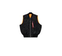 Alpha Industries MA-1 Vintage Vest Bomberjacke Größe XL Schwarz