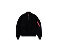 Alpha Industries MA-1 Wool Bomberjacke Größe M Schwarz