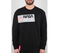 Alpha Industries Mars Reflective Sweatshirt, schwarz, Größe XL für Männer