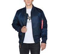 Alpha Industries Men's MA-1 VF 59 Long Bomberjacke, Rep.Blue, M