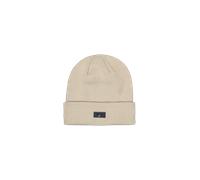 Alpha Industries Metal Label Beanie Größe onesize Beige