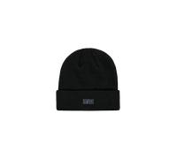 Alpha Industries Metal Label Beanie Größe onesize Schwarz